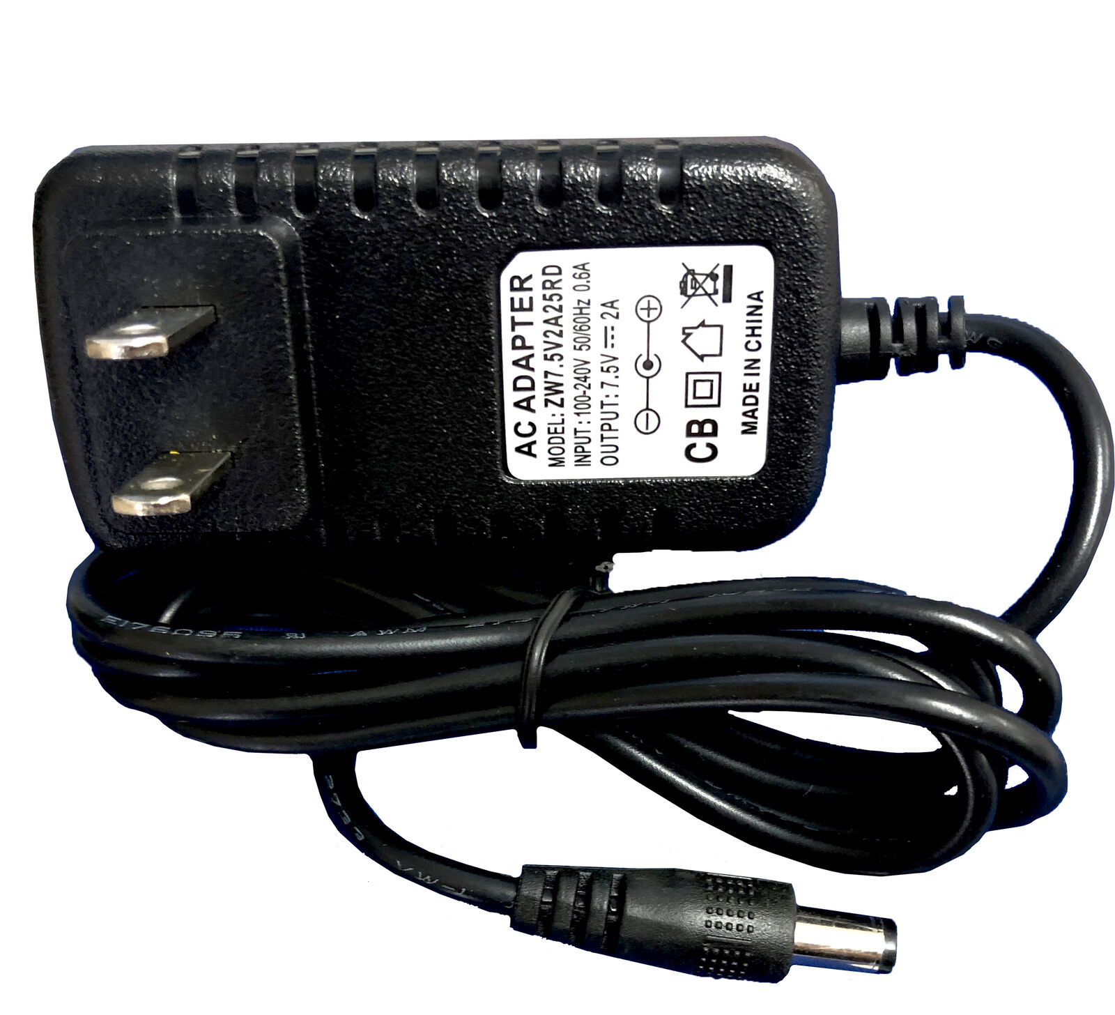 7.5V 2A 15W AC to DC Adapter Power supply charger For CASIO AD-1 SA-75 KEYBOARD 7.5V AC/DC Adapter Power For CASIO AD-1 7.5V 2A 15W AC to DC Adapter Power supply charger For CASIO AD-1 SA-75 KEYBOARD 7.5V AC/DC Adapter Power For CASIO AD-1