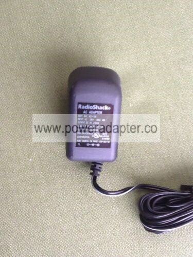 AC Adapter AD-750 Radio Shack MPN: AD-750 Brand: RadioShack Output Voltage: 9V AC Adapter AD-750 Radio Shack MPN: AD-750 Brand: RadioShack Output Voltage: 9V