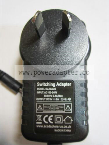 AUS LONEX ETOUCH Tablet Android 1512 Mains AC Adaptor 5V 2A Power Supply Charger Brand: DIXIETREE EAN: 7625685832260 AUS LONEX ETOUCH Tablet Android 1512 Mains AC Adaptor 5V 2A Power Supply Charger Brand: DIXIETREE EAN: 7625685832260