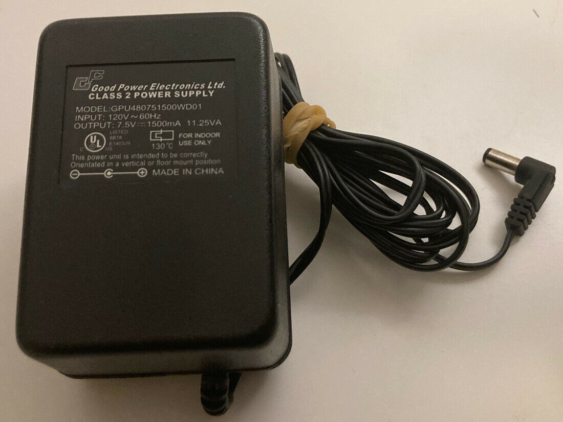Genuine Original Good Power Electronics GPU480751500WD01 AC Adapter Power Supply Brand: Good Power Electronics Type: Genuine Original Good Power Electronics GPU480751500WD01 AC Adapter Power Supply Brand: Good Power Electronics Type: