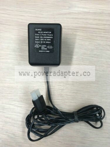 HUAKE HKD060020U AC Power Supply Adapter Charger Output: 9V DC 200mA H4 Type: Power Supply Brand: HUAKE Model: HKD0 HUAKE HKD060020U AC Power Supply Adapter Charger Output: 9V DC 200mA H4 Type: Power Supply Brand: HUAKE Model: HKD0