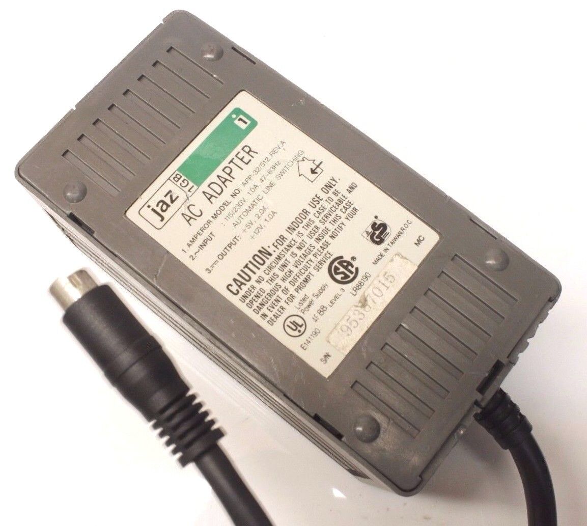Jaz APP-32/512 AC DC Power Supply Adapter Charger Output 12V 1A Brand Jaz Type Adapter MPN APP-32/512 Model Number AP Jaz APP-32/512 AC DC Power Supply Adapter Charger Output 12V 1A Brand Jaz Type Adapter MPN APP-32/512 Model Number AP
