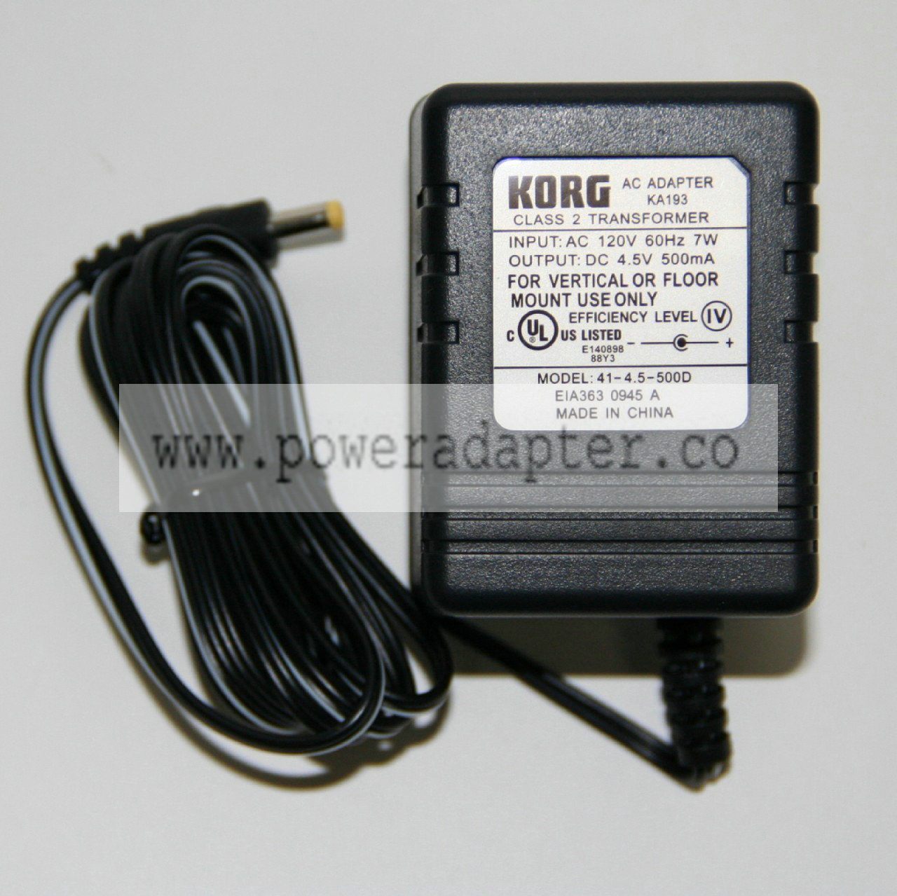Korg KA193 / PXPS Replacement Power Supply for the Korg AX Series Pedals and more Product Description OEM Korg KA193 Korg KA193 / PXPS Replacement Power Supply for the Korg AX Series Pedals and more Product Description OEM Korg KA193