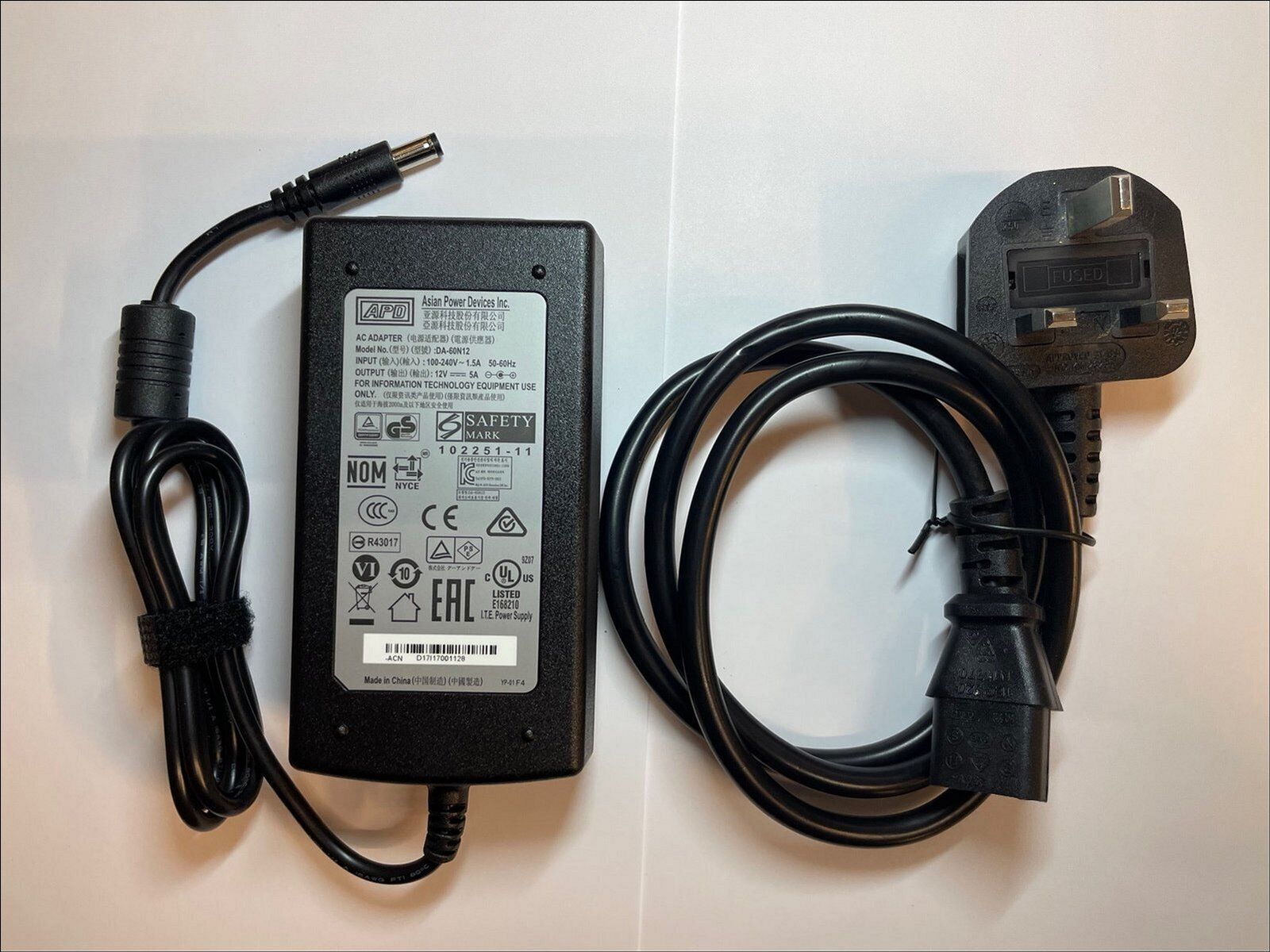 UK Replacement for 12V 4A 12.0V 4.0A BOSS ROLAND PSB-7U PSU PART AC-DC Adapter Type Power Adapter Max. Output Power 60W UK Replacement for 12V 4A 12.0V 4.0A BOSS ROLAND PSB-7U PSU PART AC-DC Adapter Type Power Adapter Max. Output Power 60W
