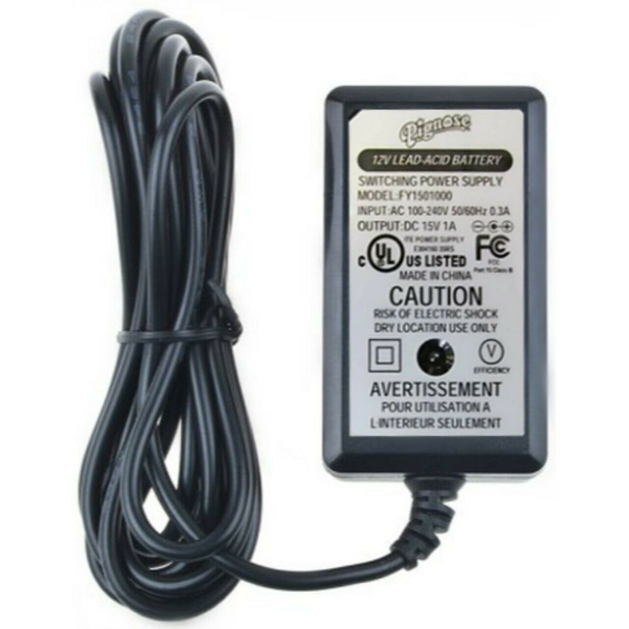 Pignose 7-200AC Regulated AC Adapter/Charger for Hog Series Amplifiers Brand: Pignose Type: AC/DC Adapter MPN: 7- Pignose 7-200AC Regulated AC Adapter/Charger for Hog Series Amplifiers Brand: Pignose Type: AC/DC Adapter MPN: 7-