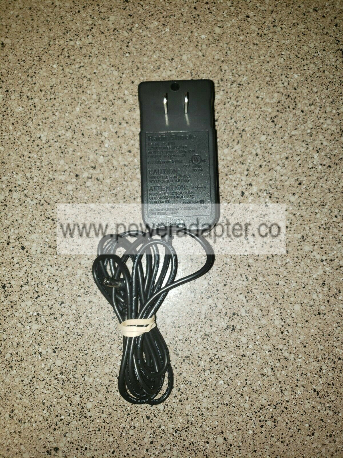 Radio Shack AC Adapter DC 12v 3A Cat No: 23-1305 This is a new Radio Shack AC/DC Adapter 12v. It has been tested with Radio Shack AC Adapter DC 12v 3A Cat No: 23-1305 This is a new Radio Shack AC/DC Adapter 12v. It has been tested with