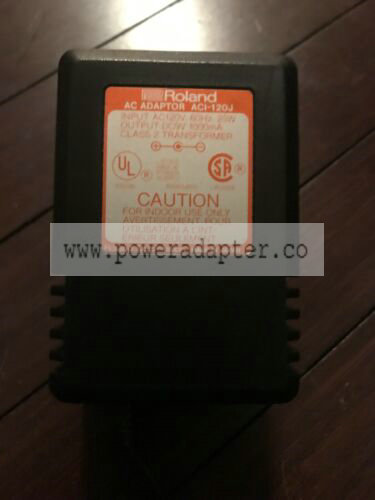 Roland PSB-4U-Repl Replacacement Power Adapter, also replaces ACJ-120 and ACO-120 Product Description AC Adapter for Roland PSB-4U-Repl Replacacement Power Adapter, also replaces ACJ-120 and ACO-120 Product Description AC Adapter for