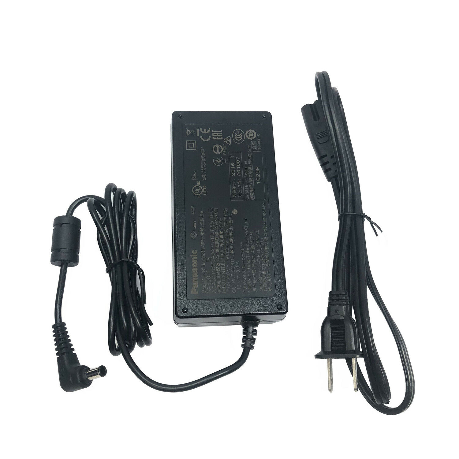Panasonic AC Adapter SAE0011 36W 12V 3A for HC-PV100 HC-X1000 HC-X1E HDC-Z10000 Brand Panasonic Color Black Compatible