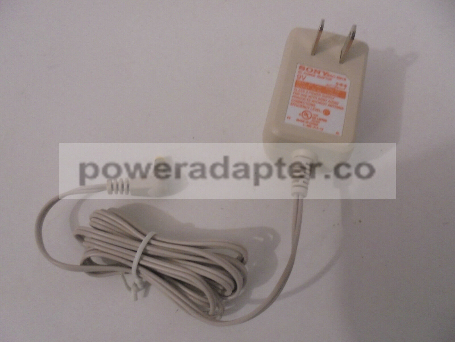 Sony AC-B918 9V AC Power Adapter AC Adapter 9V Power Supply MPN: AC-B918 Model: AC-B918 Output Voltage: 9V Country/R Sony AC-B918 9V AC Power Adapter AC Adapter 9V Power Supply MPN: AC-B918 Model: AC-B918 Output Voltage: 9V Country/R