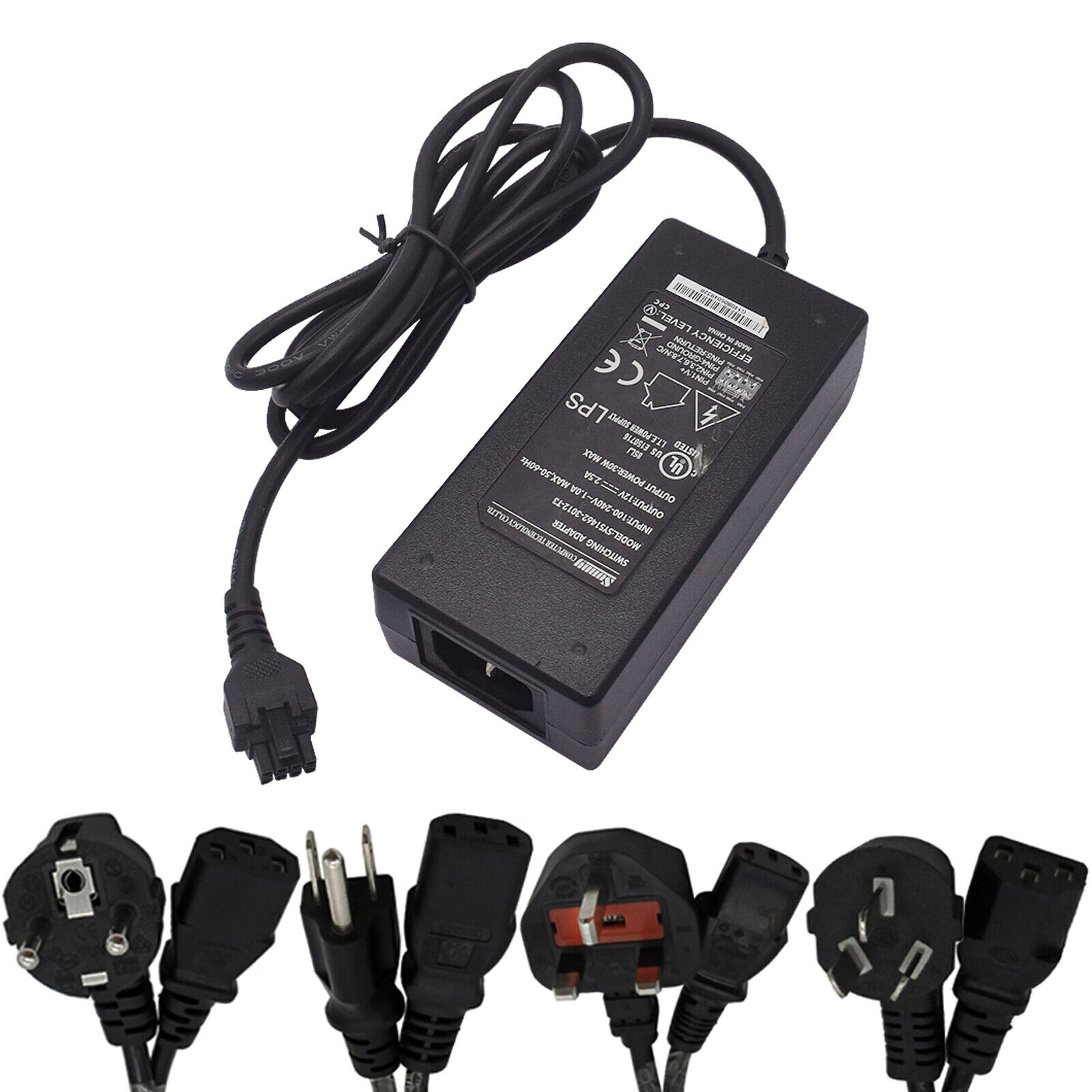 Genuine Sunny 8PIN SYS1462-3012-T3 12V2.5A 30W AC Power Supply Adapter Charger Model: SYS1462-3012-T3 Type: AC/AC Ad Genuine Sunny 8PIN SYS1462-3012-T3 12V2.5A 30W AC Power Supply Adapter Charger Model: SYS1462-3012-T3 Type: AC/AC Ad