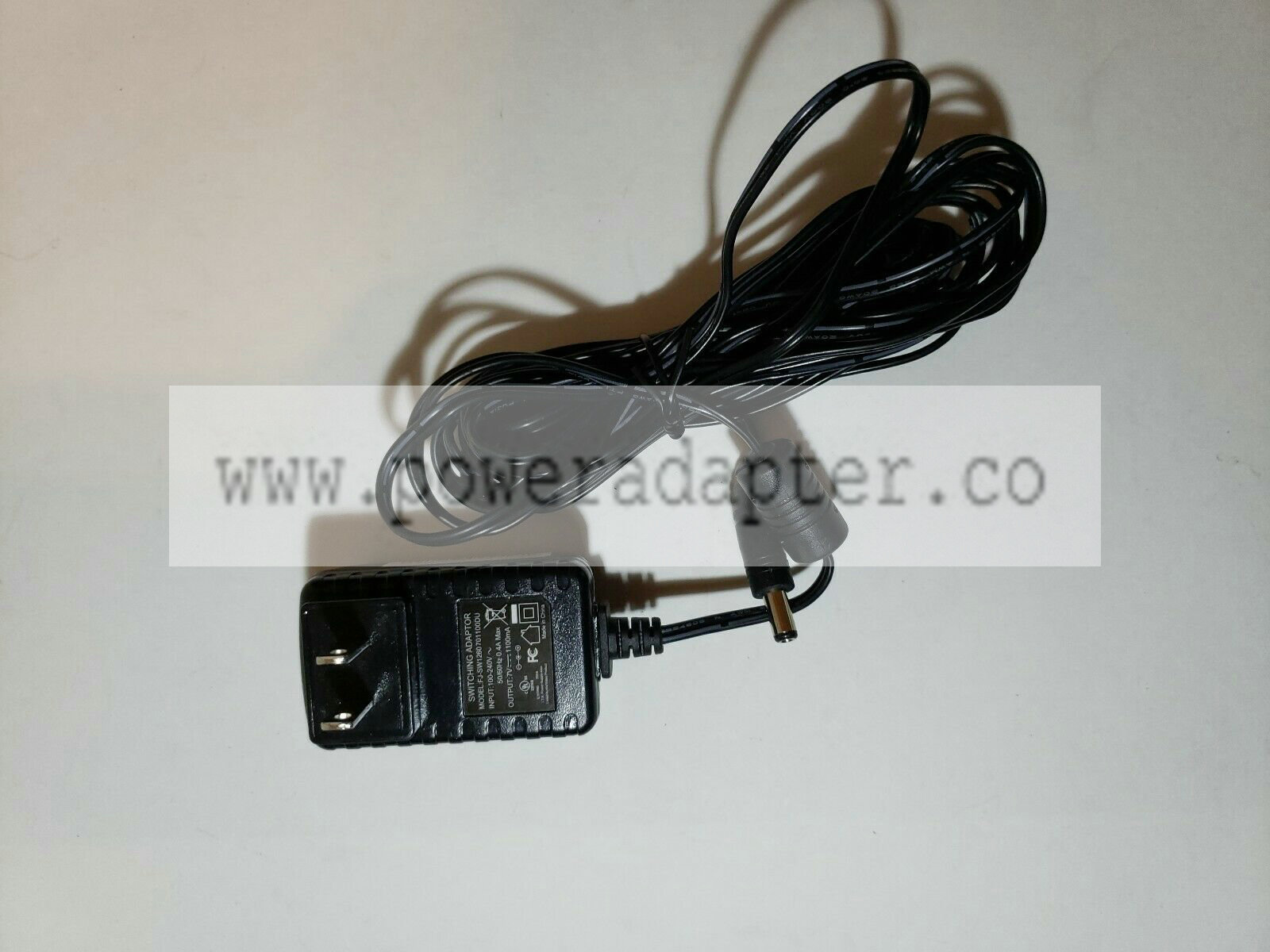 Switching Adaptor Power Supply AC/DC Adapter FJ-SW1260701100DU 7V 1100mA Type: AC/DC Adapter Output Voltage: 7 V Bra Switching Adaptor Power Supply AC/DC Adapter FJ-SW1260701100DU 7V 1100mA Type: AC/DC Adapter Output Voltage: 7 V Bra