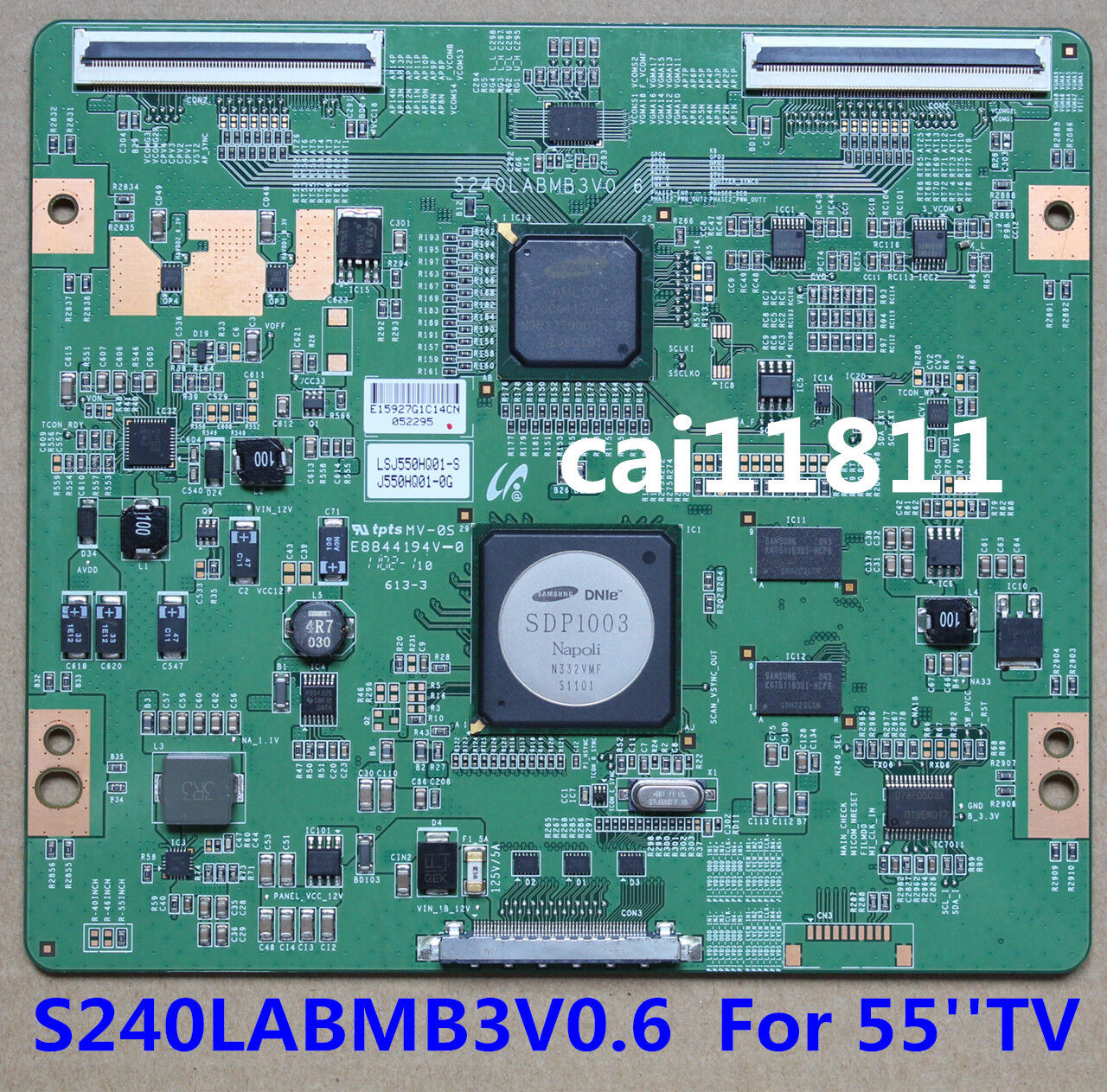 T-Con Board S240LABMB3V0.6 S240LABMB3V06 Samsung UN55D7000LFXZA For 55'' TV Compatible Brand: Samsung Type: T-Con Boa T-Con Board S240LABMB3V0.6 S240LABMB3V06 Samsung UN55D7000LFXZA For 55'' TV Compatible Brand: Samsung Type: T-Con Boa
