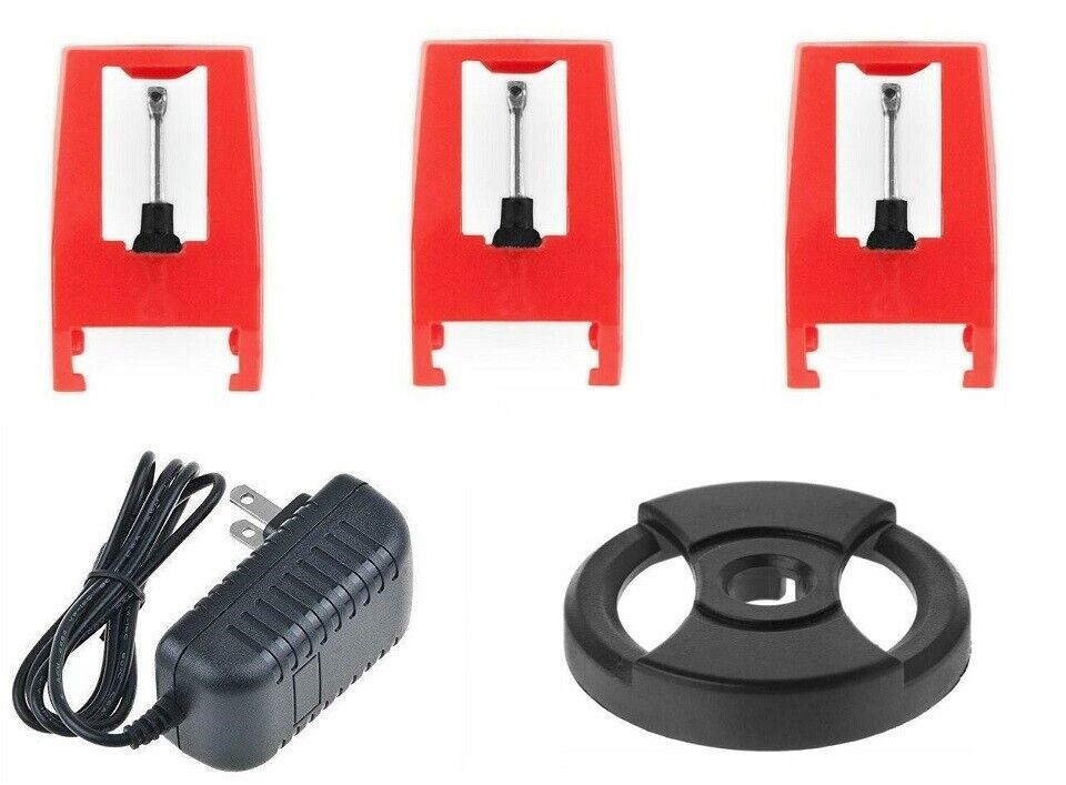 AC Adapter 3 Needle/45 adapter for Victrola Vintage 3-Speed Turntable VSC-550BT BUNDLE IT AND SAVE! 1 PIECE AC ADAPTER AC Adapter 3 Needle/45 adapter for Victrola Vintage 3-Speed Turntable VSC-550BT BUNDLE IT AND SAVE! 1 PIECE AC ADAPTER