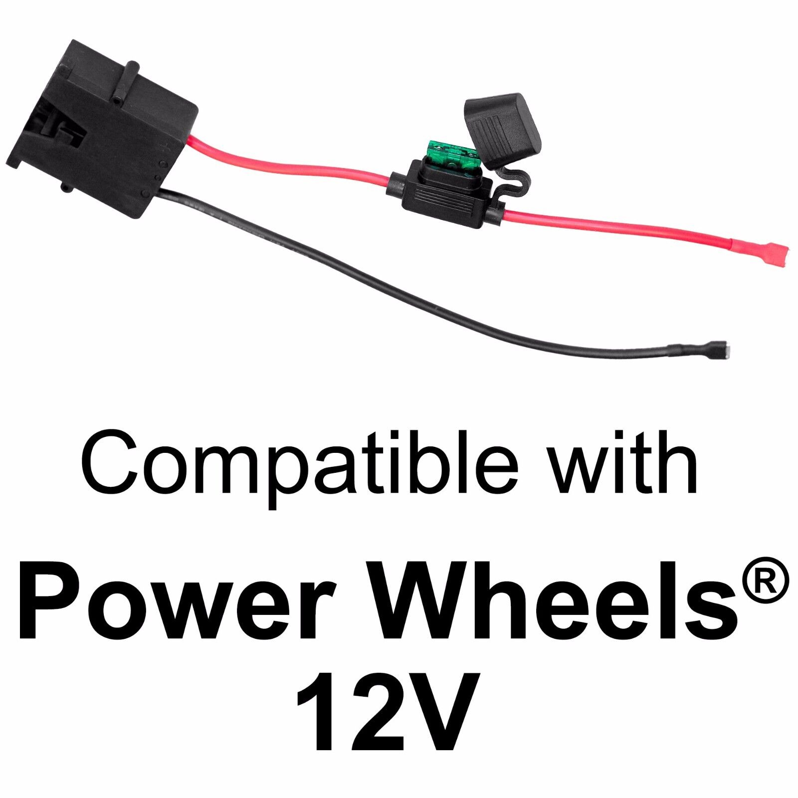 Wire Harness Connector for Fisher-Price® Power Wheels® 12-Volt SLA Battery Wire Harness Connector for Power Wheels® 12- Wire Harness Connector for Fisher-Price® Power Wheels® 12-Volt SLA Battery Wire Harness Connector for Power Wheels® 12-