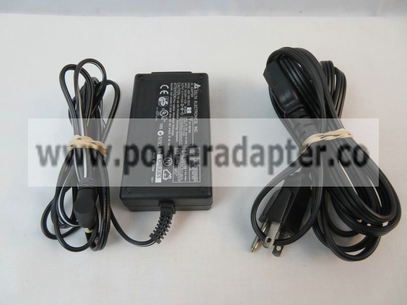 DELTA Electronics WLAN Power Supply ADP-15KB rev. C 5.1V DC 3A AC ADAPTER Brand: DELTA Electronics Model no: ADP-1 DELTA Electronics WLAN Power Supply ADP-15KB rev. C 5.1V DC 3A AC ADAPTER Brand: DELTA Electronics Model no: ADP-1