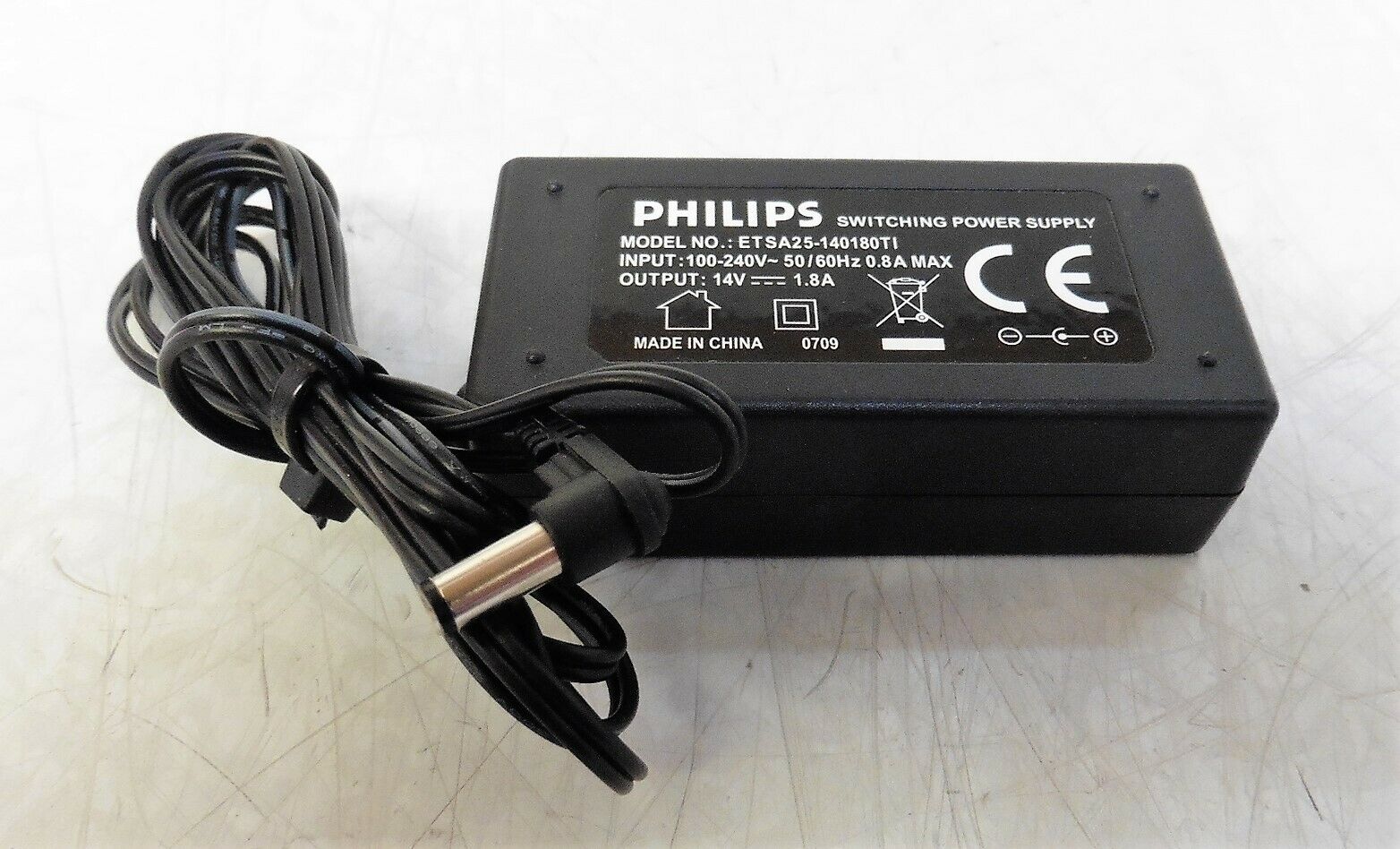 Genuine Philips ETSA25-140180TI 14V 1.8A Power Supply Adapter PS AC/DC Charger Brand: Philips Unit Type: Unit MPN: Genuine Philips ETSA25-140180TI 14V 1.8A Power Supply Adapter PS AC/DC Charger Brand: Philips Unit Type: Unit MPN: