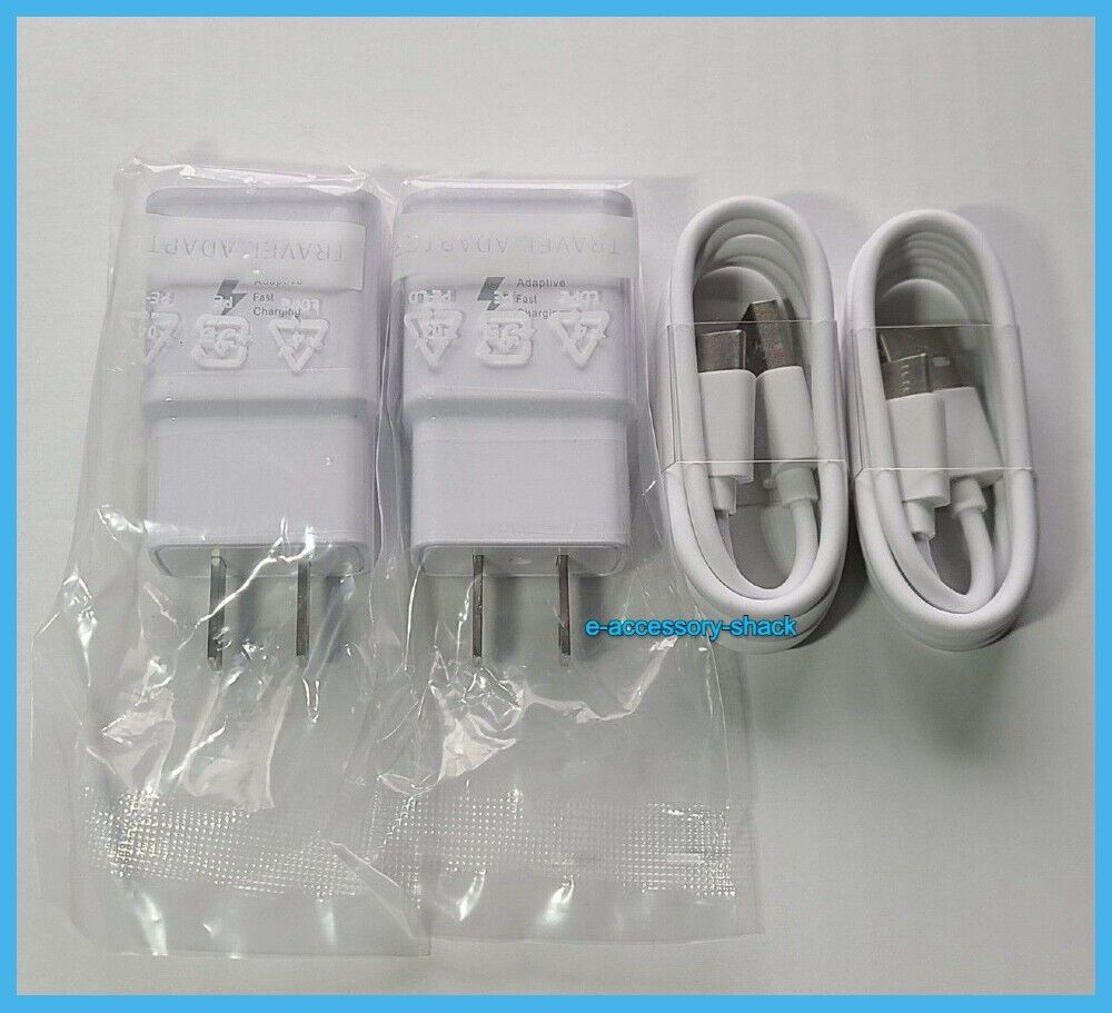 2 PACK Type USB-C Fast Wall Charger Adaptive For Samsung Galaxy S22 S21 S20 S10 Compatible Brand: Universal, For Black 2 PACK Type USB-C Fast Wall Charger Adaptive For Samsung Galaxy S22 S21 S20 S10 Compatible Brand: Universal, For Black
