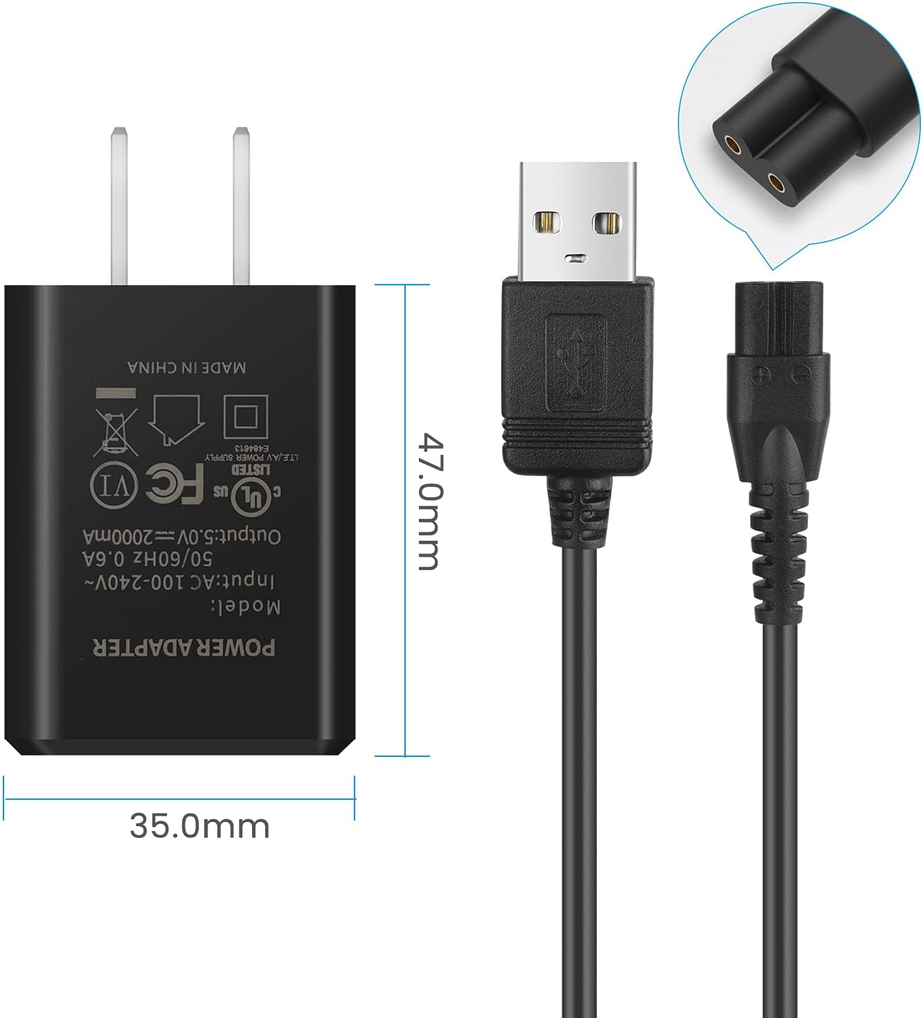 Power Charger for Dogtra Super-X 3502NCP ARC 1902S 1900S Edge 2300NCP 2500T&B 3500NCP Trainer Collar,10V Cord Connector Power Charger for Dogtra Super-X 3502NCP ARC 1902S 1900S Edge 2300NCP 2500T&B 3500NCP Trainer Collar,10V Cord Connector