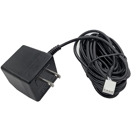 Soft Water Supply Clack Part V3186-06 - Power Cord with 15V DC Transformer Connectivity Technology Barrel Connector Con Soft Water Supply Clack Part V3186-06 - Power Cord with 15V DC Transformer Connectivity Technology Barrel Connector Con