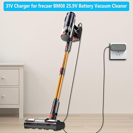 31V Charger for 25.9V Battery Vacuum Cleaner Replacement for Trucozie T350 and frecaer BM08 25.9V Battery Vacuum Cleaner 31V Charger for 25.9V Battery Vacuum Cleaner Replacement for Trucozie T350 and frecaer BM08 25.9V Battery Vacuum Cleaner