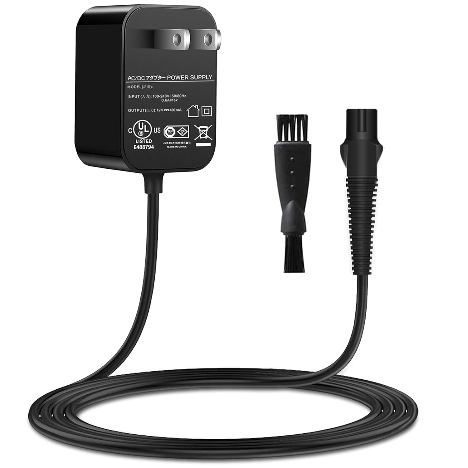 Charger Replacement for Braun Charger, 12V Power Cord Compatible with Braun Shaver Series 3/7/5/1/9, Razor 3040s 310s 34 Charger Replacement for Braun Charger, 12V Power Cord Compatible with Braun Shaver Series 3/7/5/1/9, Razor 3040s 310s 34