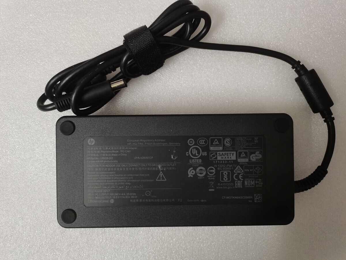 Original 19.5V 14.36A 280W TPN-CA61 For HP Z2 Mini G5 Workstation 643Z0UT#ABA i7 Compatible Brand For HP Bundled Items Original 19.5V 14.36A 280W TPN-CA61 For HP Z2 Mini G5 Workstation 643Z0UT#ABA i7 Compatible Brand For HP Bundled Items