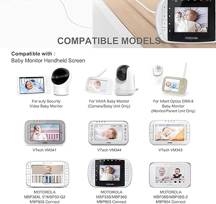 5V Baby Monitor Power Cord Micro USB Charger Fit for Eufy Baby Monitor (Work for Both Camera & Screen),VAVA Baby Monitor 5V Baby Monitor Power Cord Micro USB Charger Fit for Eufy Baby Monitor (Work for Both Camera & Screen),VAVA Baby Monitor