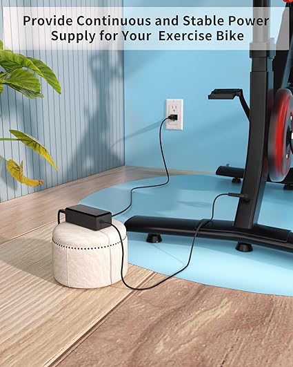 Compatible with Peloton Power Cord Replacement for Peloton Bike Power Cord Replacement Charger Cord 12V 4.17A Exercise B Compatible with Peloton Power Cord Replacement for Peloton Bike Power Cord Replacement Charger Cord 12V 4.17A Exercise B