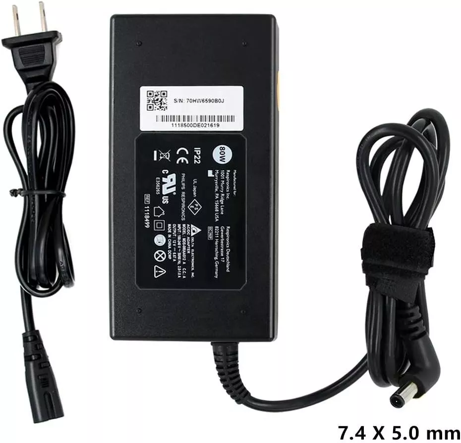 80W 12V AC DC Adapter Charger Fit for Philips Respironics Dream Station Compatible Brand For Philips Output Current 6.6 80W 12V AC DC Adapter Charger Fit for Philips Respironics Dream Station Compatible Brand For Philips Output Current 6.6