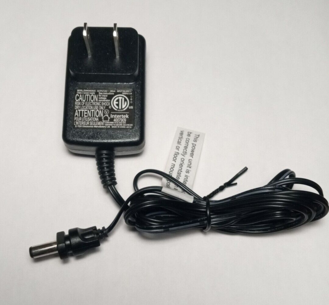 E-TEK ZD6W240026US Class 2 Power Supply 24V 260mA For Shark SG780_N (Tested) Brand: E-TEK Type: Power Supply Conne E-TEK ZD6W240026US Class 2 Power Supply 24V 260mA For Shark SG780_N (Tested) Brand: E-TEK Type: Power Supply Conne