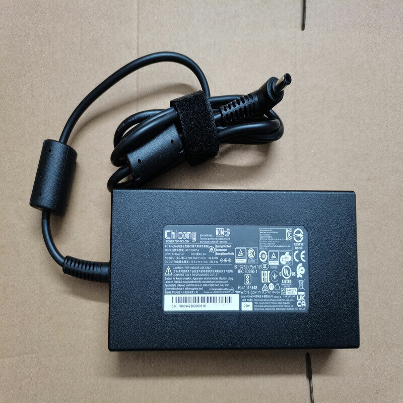 Original 19.5V 11.8A A17-230P1A For GIGABYTE AERO 17 HDR RP77 RTX3070 230W 5.5mm Compatible Brand For GIGABYTE Bundled Original 19.5V 11.8A A17-230P1A For GIGABYTE AERO 17 HDR RP77 RTX3070 230W 5.5mm Compatible Brand For GIGABYTE Bundled