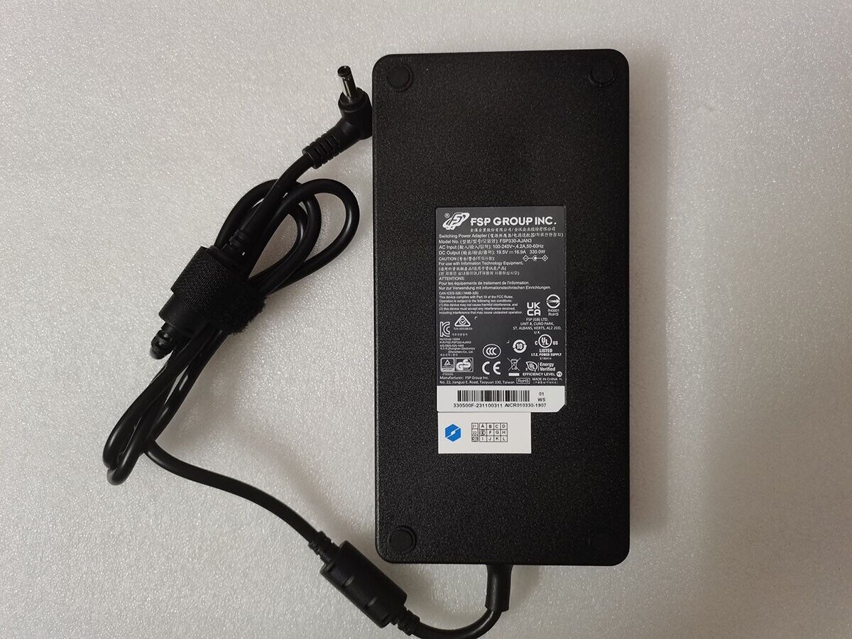 Original 19.5V 16.9A FSP330-AJAN3 For Gigabyte Aorus 17X AZF X7XF RTX4090 Laptop Compatible Brand For GIGABYTE Bundled Original 19.5V 16.9A FSP330-AJAN3 For Gigabyte Aorus 17X AZF X7XF RTX4090 Laptop Compatible Brand For GIGABYTE Bundled