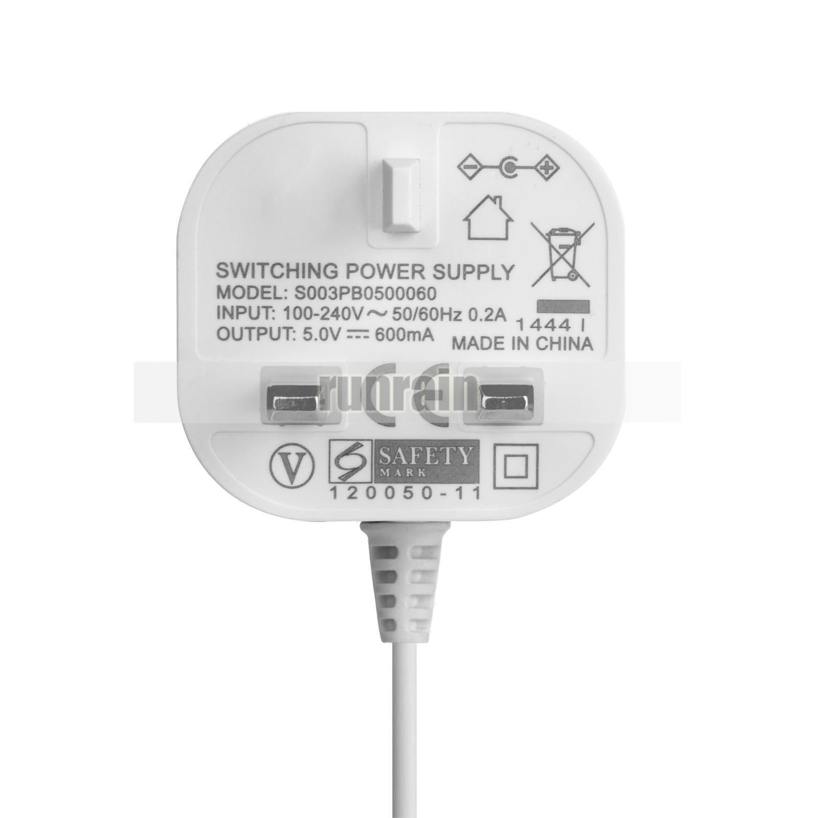 Hue Bridge V1 5V 0.6A Power Supply AC Adapter S003PB0500060 Brand Unbranded Colour White Country/Region of Manufacture Hue Bridge V1 5V 0.6A Power Supply AC Adapter S003PB0500060 Brand Unbranded Colour White Country/Region of Manufacture